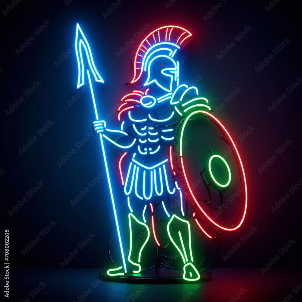 spartan-warrior-in-armor-with-shield-antique-greek-military-soldier