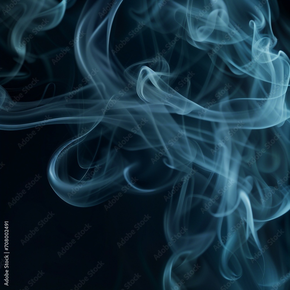 Fototapeta premium smoke plume wave illustration background