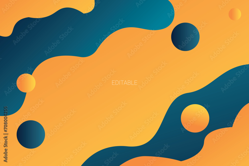 illustration of an background yellow blue