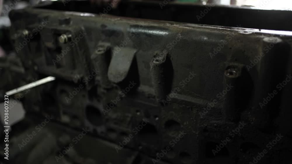Diesel Engine Overhaul and Rebuild. Repair of the tractor engine Diesel Engine Overhaul and Rebuild. Repair of the tractor engine