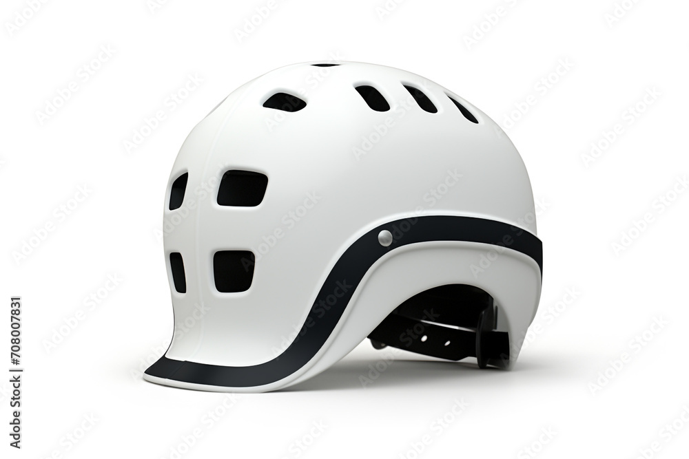 Rugby scrum cap isolated on white background created with Generative Ai Rugby scrum cap isolated on white background created with Generative Ai