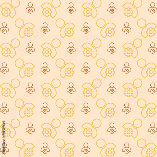 User colorful repeating trendy pattern vector illustration background