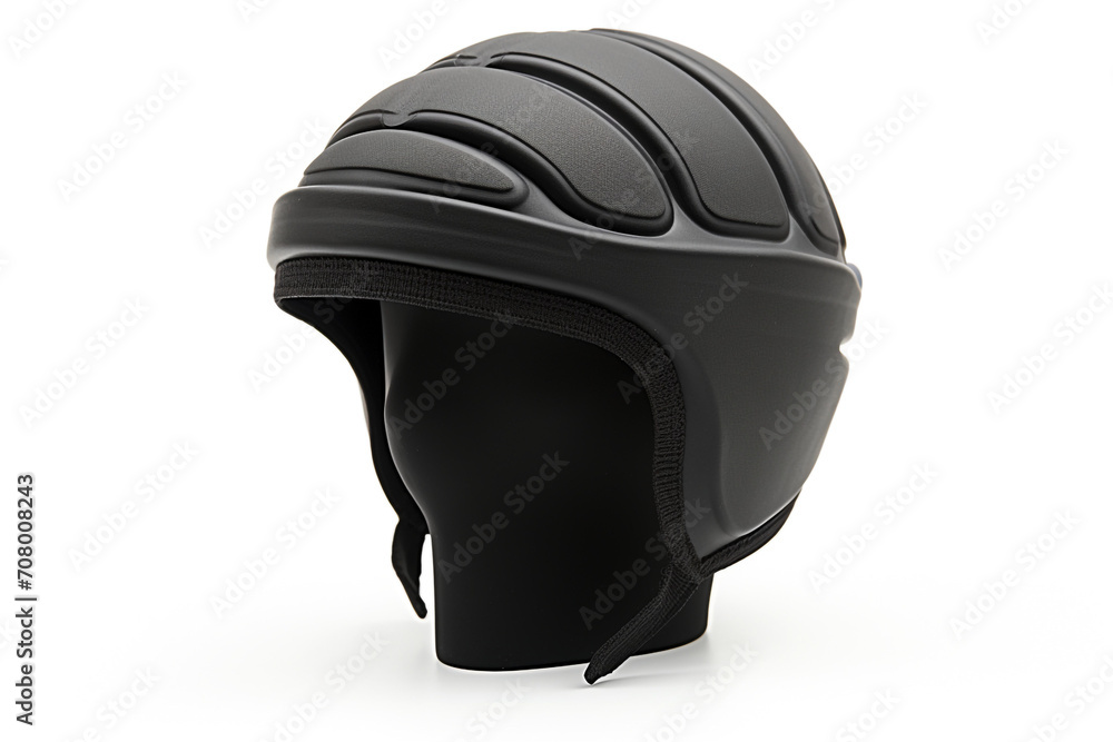 Rugby scrum cap isolated on white background created with Generative Ai Rugby scrum cap isolated on white background created with Generative Ai