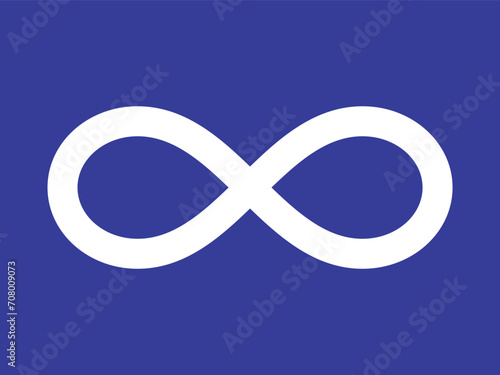 Metis Blue flag