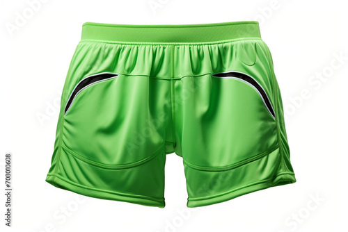 Soccer goalkeeping pants isolated on white background created with Generative Ai