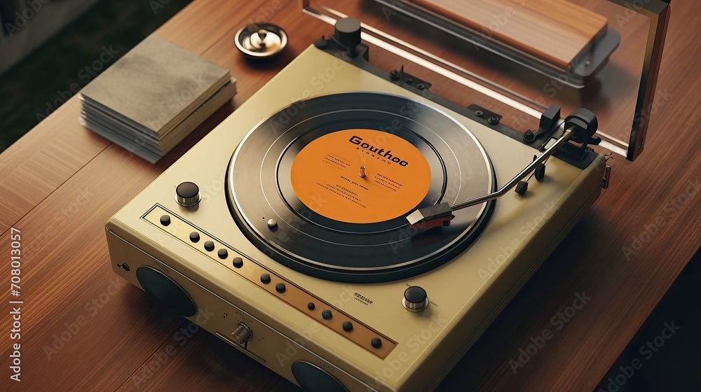 Fototapeta premium old cassette player