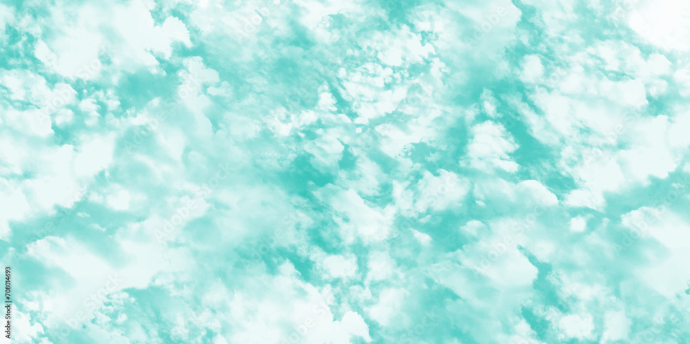 Abstract background with mint and white watercolor texture background. vintage mint and white sky and cloudy background .hand painted vector illustration with watercolor design . Abstract background with mint and white watercolor texture background. vintage mint and white sky and cloudy background .hand painted vector illustration with watercolor design .