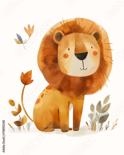 drawing lion sitting grass favorite cute unlikely hero simple shapes resplendent proud bearing profile wildlife supporting characters princess staples strong ferocious
