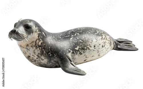 Weddell Seal on Transparent Background photo