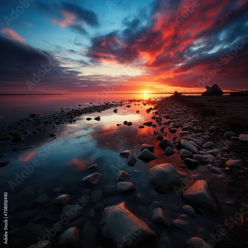 A breathtaking sunrise
