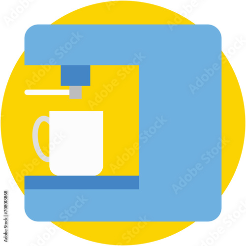 Coffee Machine Vector Icon