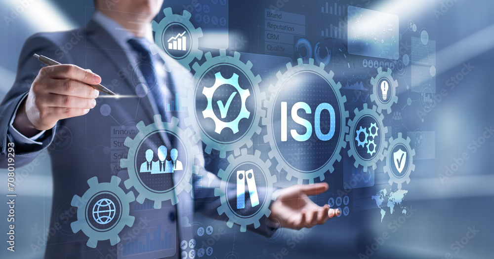 ISO standards quality control assurance warranty business technology concept. ISO standards quality control assurance warranty business technology concept.