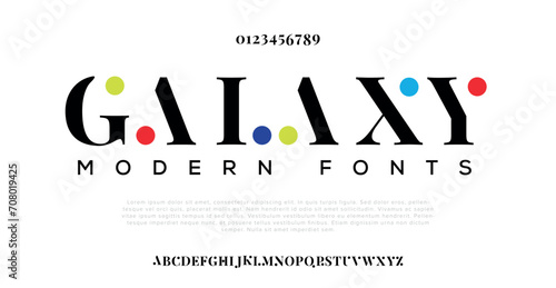 Colors font alphabet letters. Modern logo typography. Color creative art typographic design. Festive letter set for rainbow logo, headline, color cover title, joy monogram. Isolated vector typeset