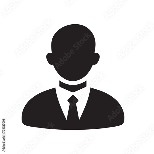 Vector illustration of a man in business © cooldesignersc
