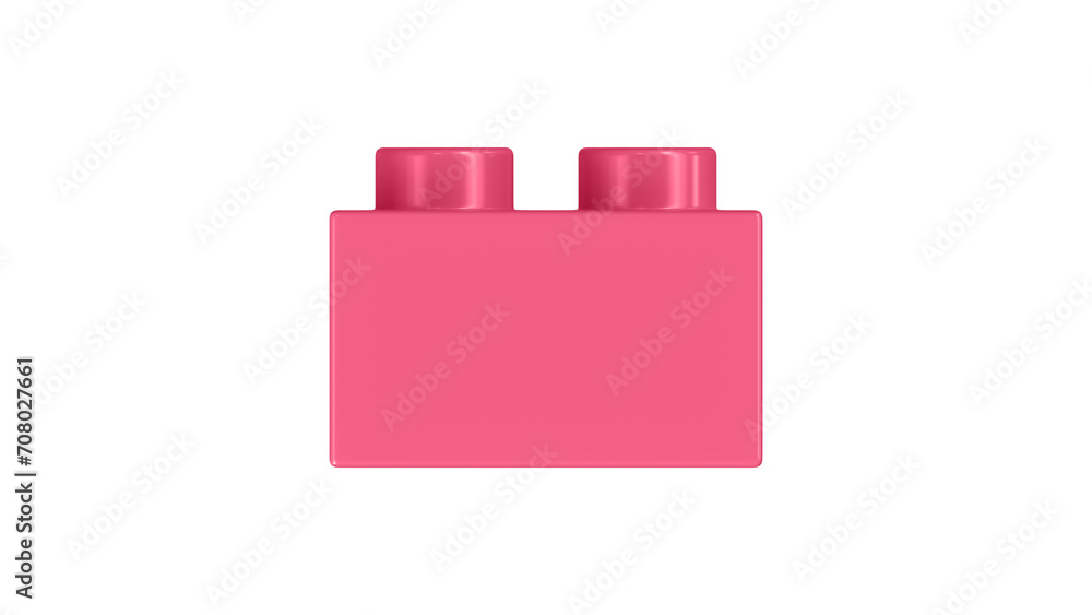 Camellia Rose Block Isolated on a White Background. Close Up View of a Plastic Children Game Brick for Constructors, Side View. High Quality 3D Rendering with a Work Path. 8K Ultra HD, 7680x4320 Camellia Rose Block Isolated on a White Background. Close Up View of a Plastic Children Game Brick for Constructors, Side View. High Quality 3D Rendering with a Work Path. 8K Ultra HD, 7680x4320