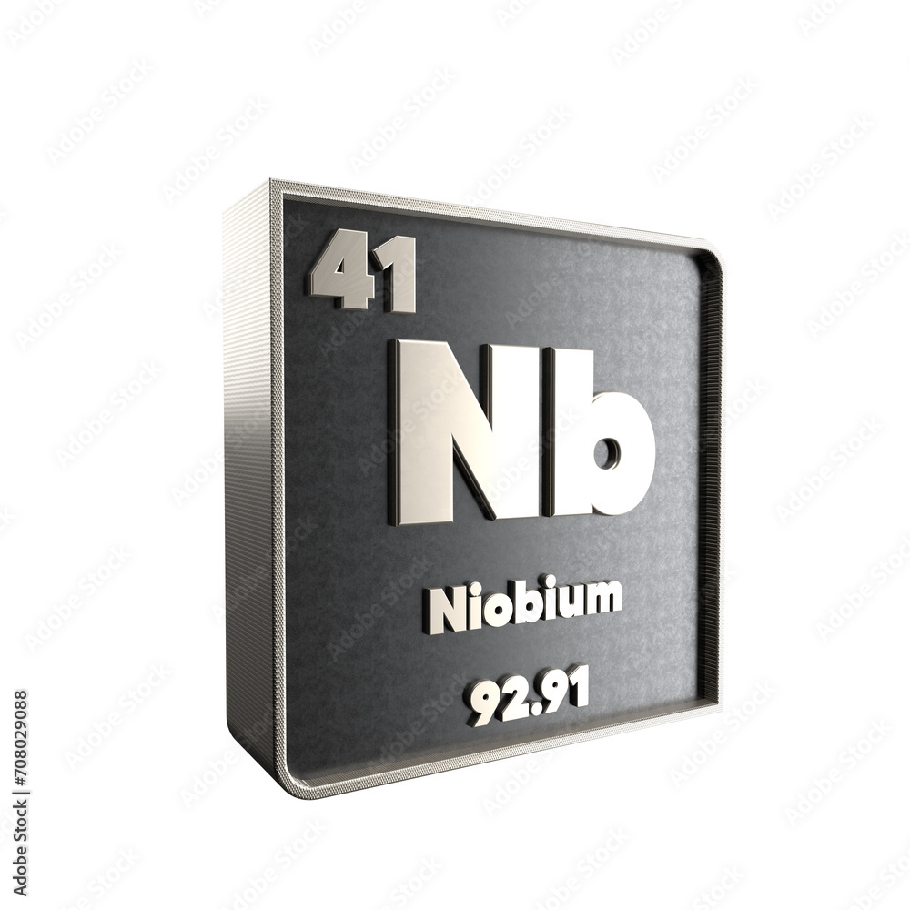 Zirconium chemical element black and metal icon with atomic mass and atomic number. 3d render illustration. Zirconium chemical element black and metal icon with atomic mass and atomic number. 3d render illustration.