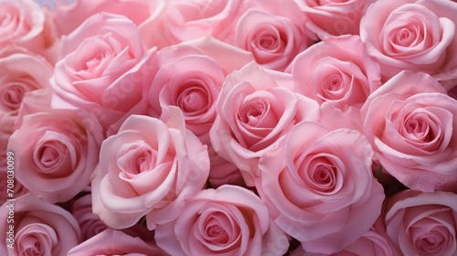 Wallpaper Mural Background image of pink roses Torontodigital.ca