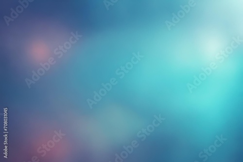 Abstract gradient smooth blurred Bokeh Blue background image