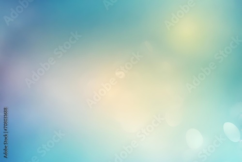 Abstract gradient smooth blurred Bokeh Blue background image