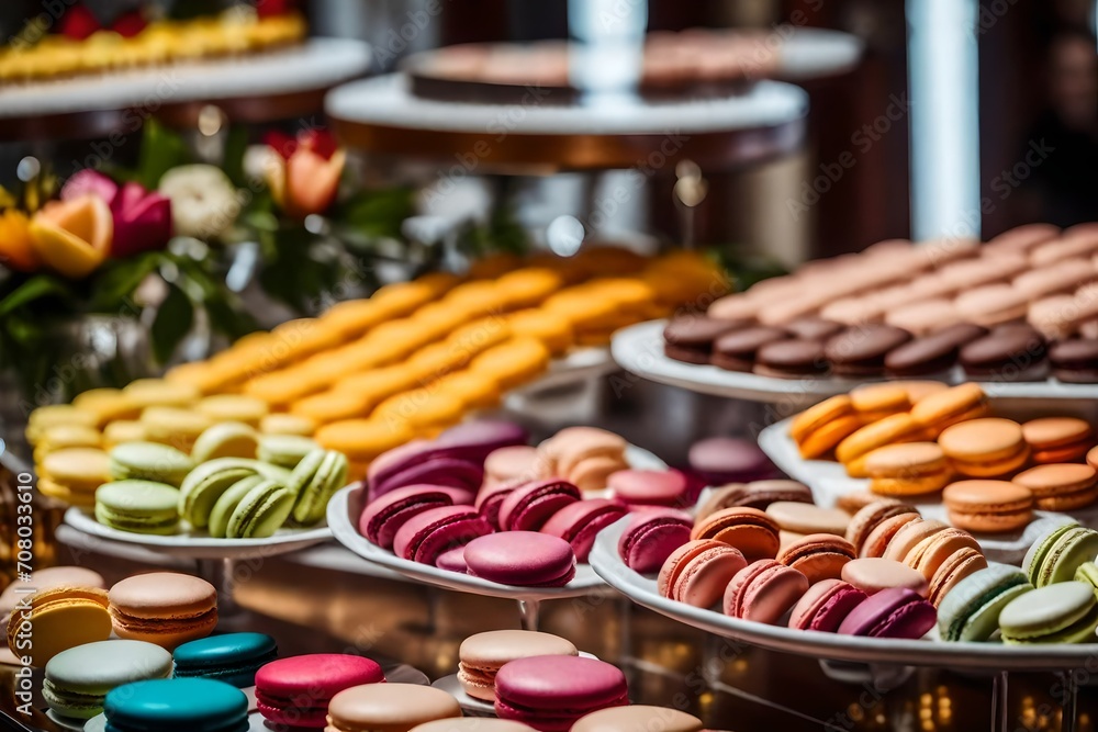 Fototapeta premium candies in the market