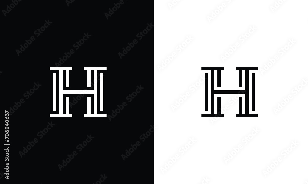 H, HH Logo Image, HH Logo Design For Business