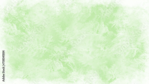 Green abstract watercolor texture background. Pastel watercolour brush splash pattern. Green summer grass watercolor background. Vector design illustration