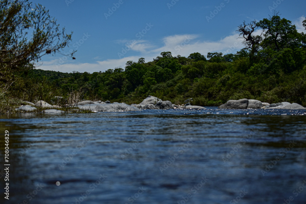 Fototapeta premium the river in the mountains