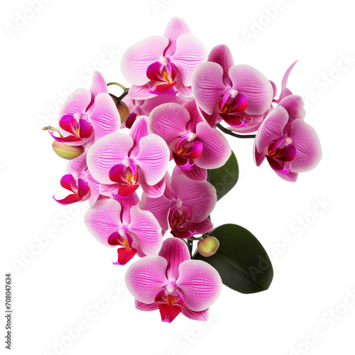  bouquet pink Cattleya Orchid  Mature charm