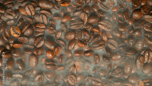 Roasting coffee beans with ...