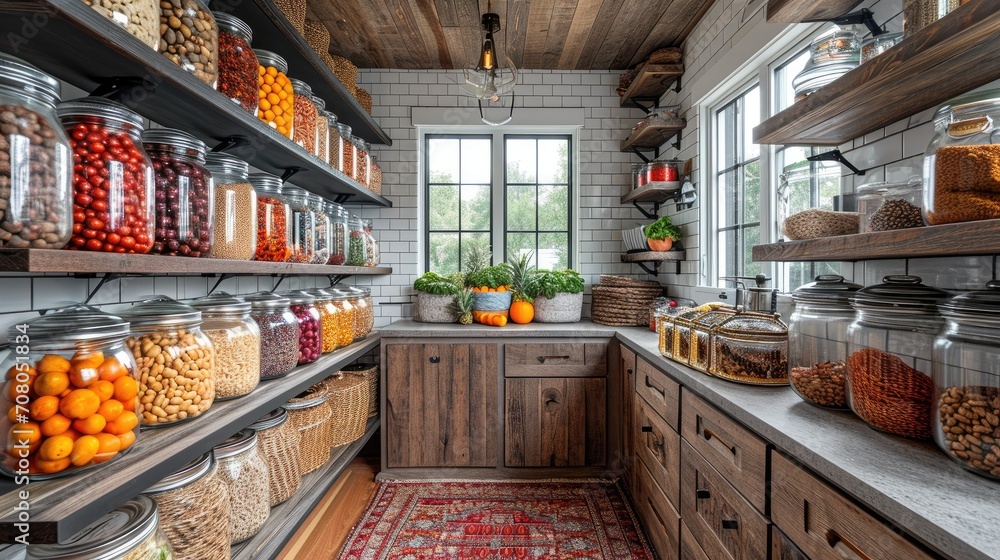 Eclectic Nook Pantry Ambiance