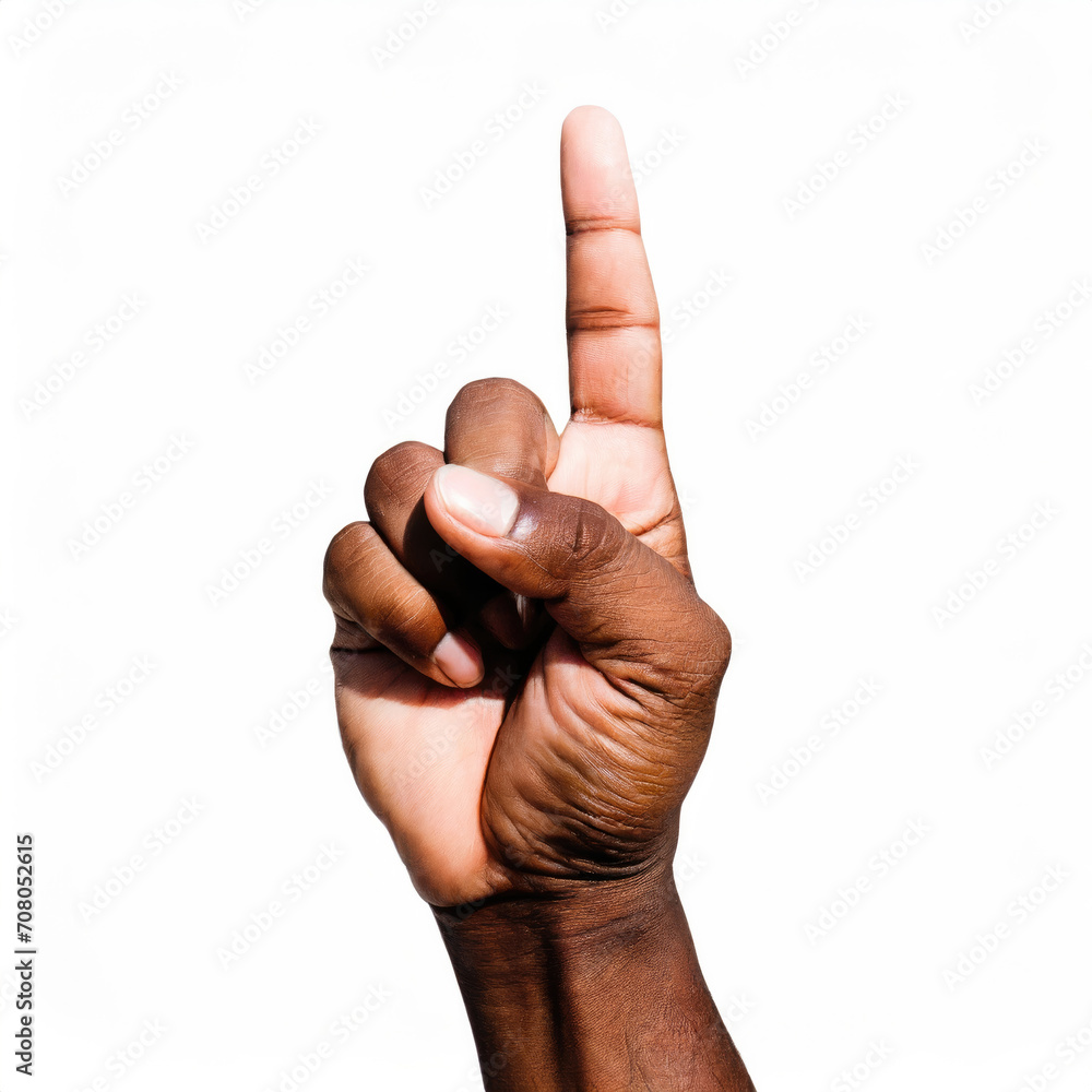 Fototapeta premium Hand showing sign Gesture