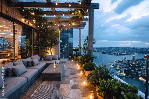 Sydney Luxury Penthouse balcony photo