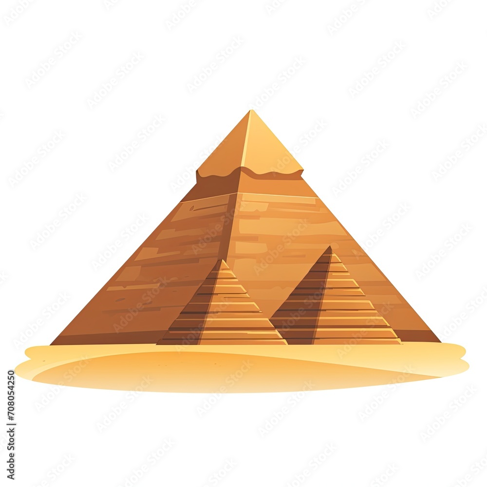 Egypt pyramids vector illustration Egypt pyramids vector illustration