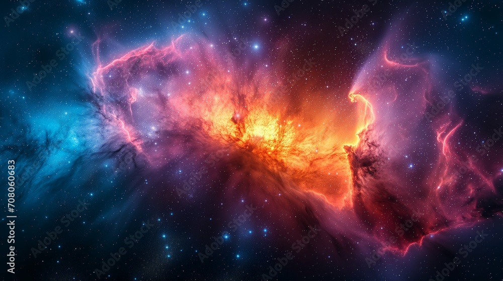 Nebula Background, deep space