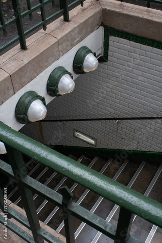 Paris (France) subway entrance