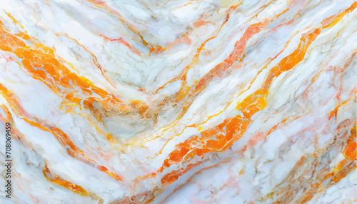 white-orange elegant marble