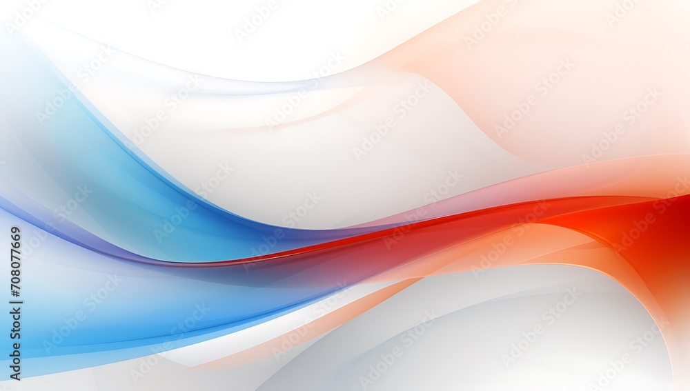 abstract background with smooth lines in blue, orange and white colors abstract background with smooth lines in blue, orange and white colors