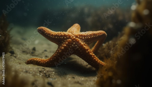 Underwater beauty starfish, fish, reef, sea life generated by AI © Jeronimo Ramos