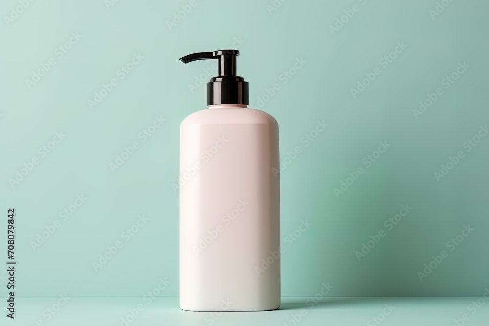 Clean empty bottle to advertise your product. Mockup Clean empty bottle to advertise your product. Mockup