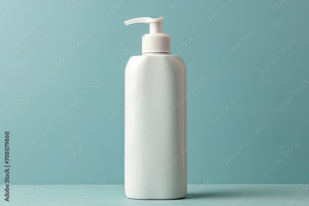 Clean empty bottle to advertise your product. Mockup Clean empty bottle to advertise your product. Mockup