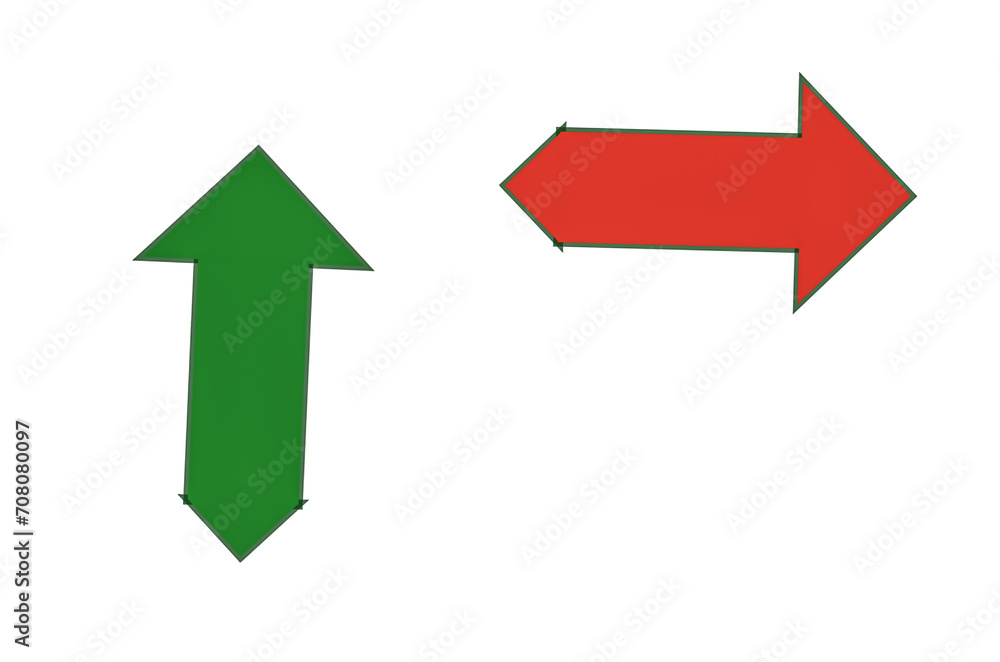 Red and Green Shades Colours mixture Styles arrows Red and Green Shades Colours mixture Styles arrows