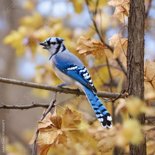 jay on a branch © Shahzad