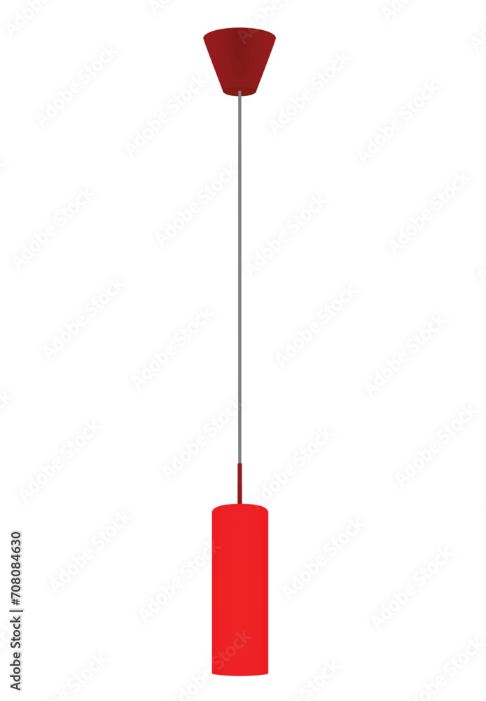 Home hanging chandelier. vector illustration Home hanging chandelier. vector illustration