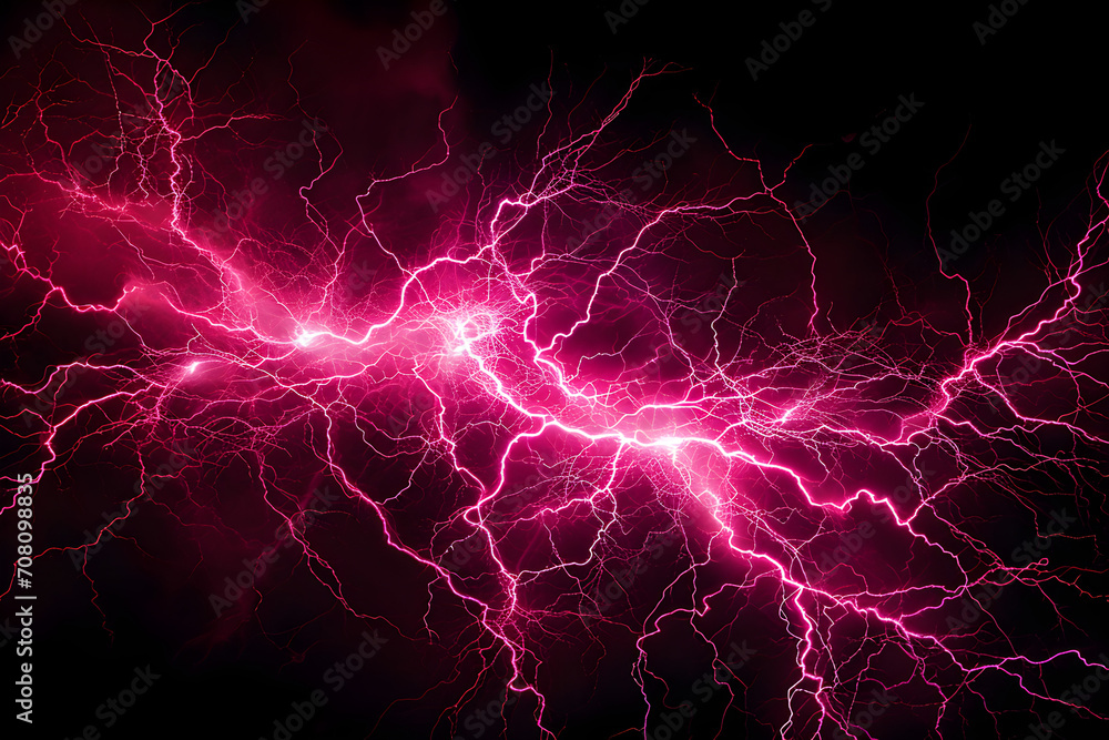 Abstract background of pink lightning Abstract background of pink lightning