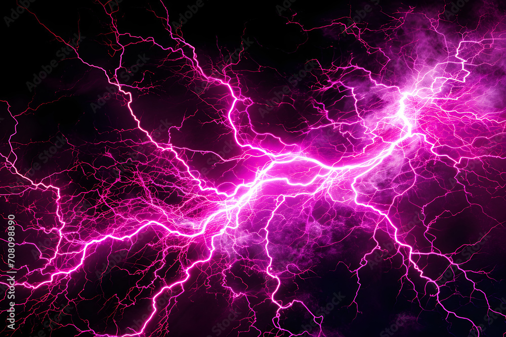 Abstract background of pink lightning Abstract background of pink lightning