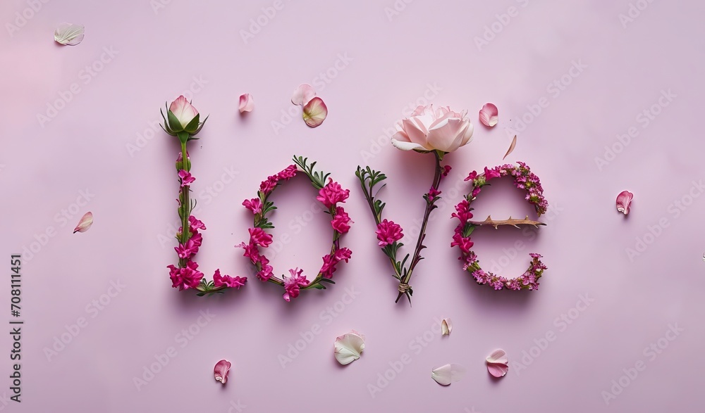 love by flower love by flower