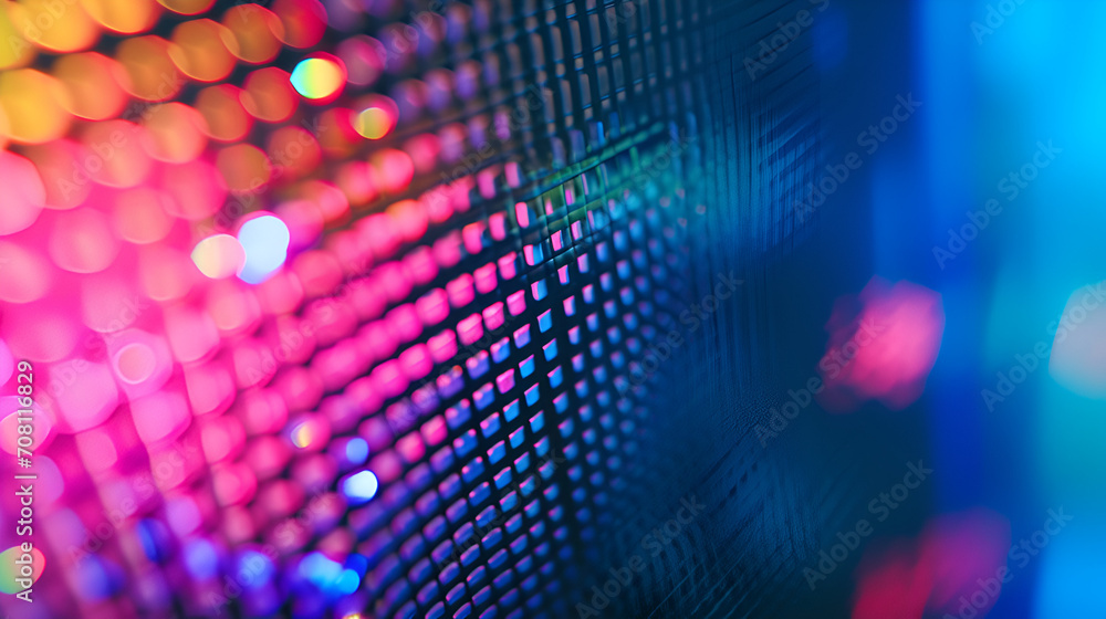 close up of macro photo of pixelated tv screen retro, ai generative close up of macro photo of pixelated tv screen retro, ai generative