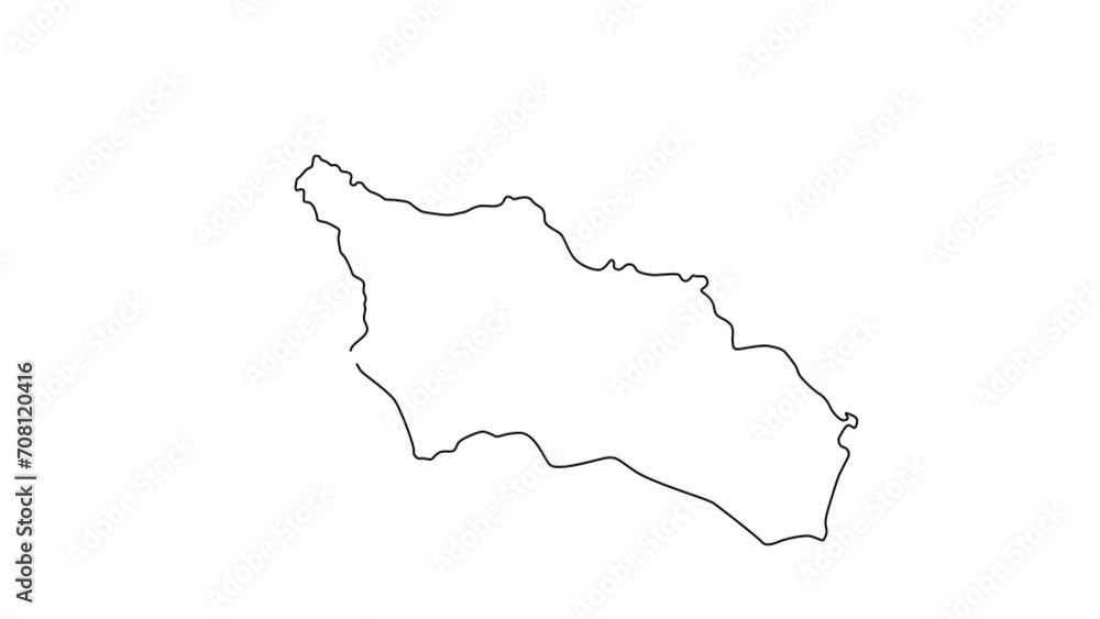 animated sketch of the city map of Zhongshanin China animated sketch of the city map of Zhongshanin China