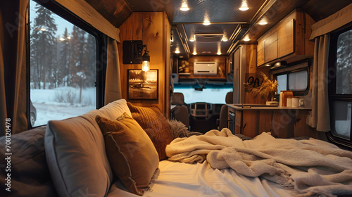 Wallpaper Mural cosy rv van with modern design architect  Torontodigital.ca