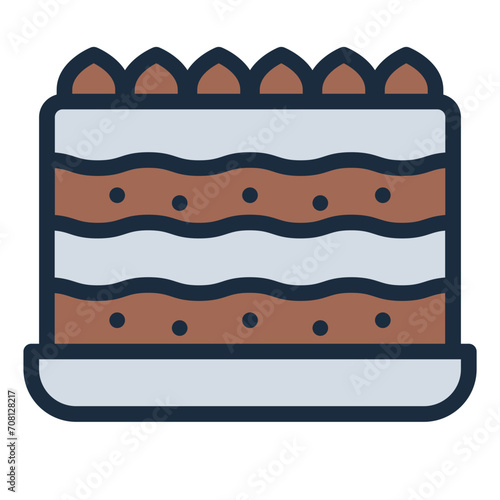 Tiramisu sweet icon
